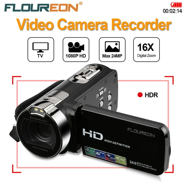 Molds Microelectronics 4x Digital Zoom High Definition 1080P Electronic Digital Video Camera Recorder 【2021 New Years Special】Camera 